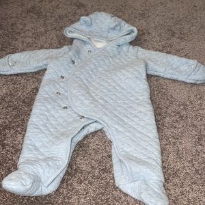 Baby boy winter onsie coat
